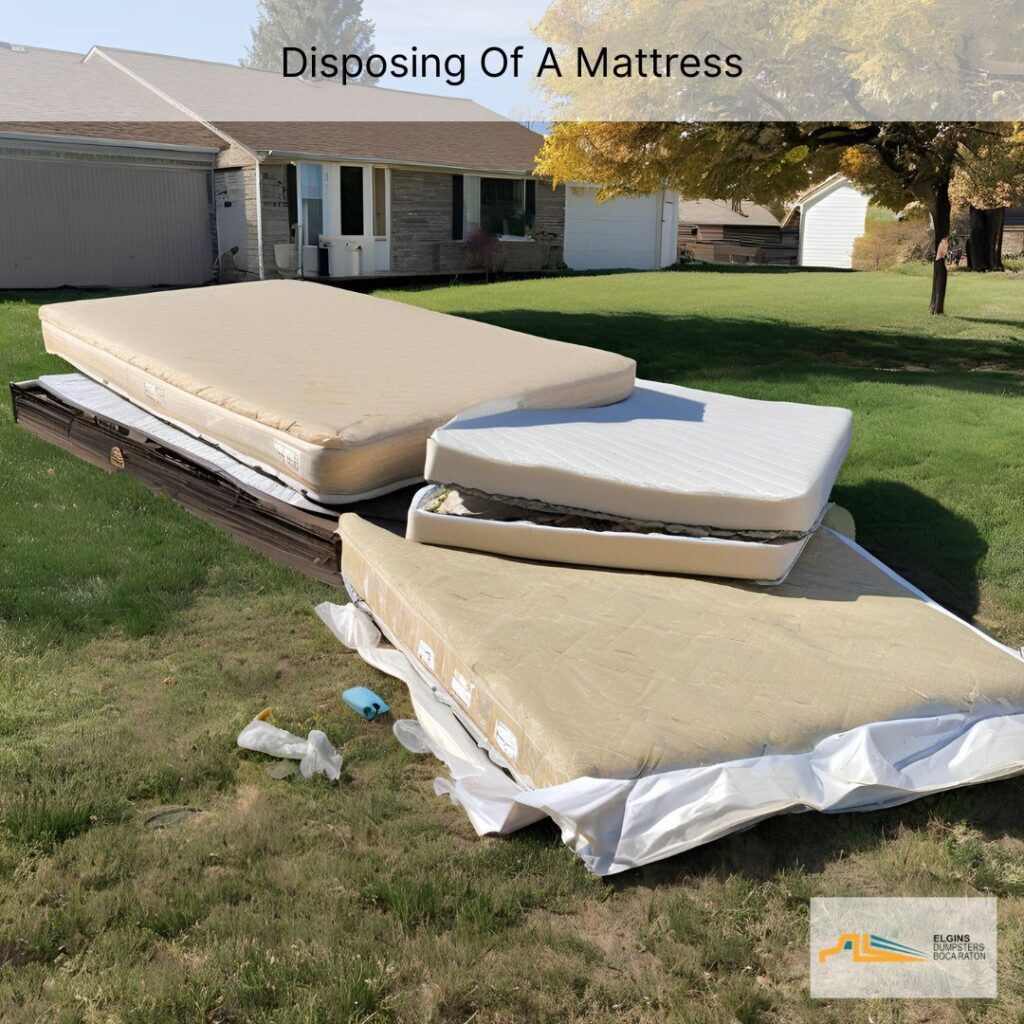 How to Dispose of a Mattress in Boca Raton, FL