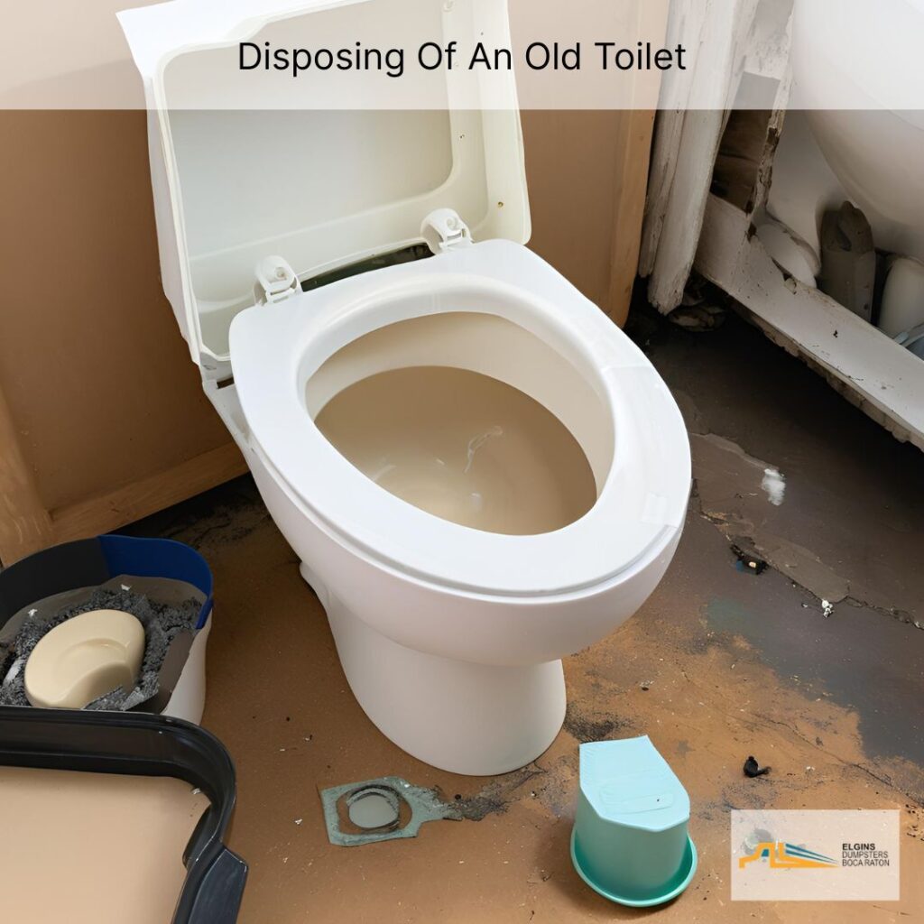 How to Dispose of an Old Toilet in Boca Raton