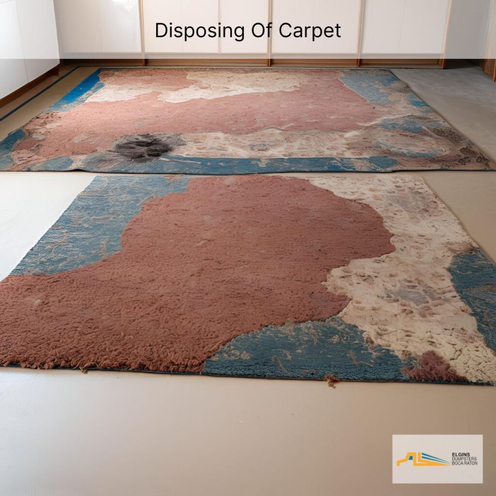 How to Dispose of and Recycle Old Carpet in Boca Raton