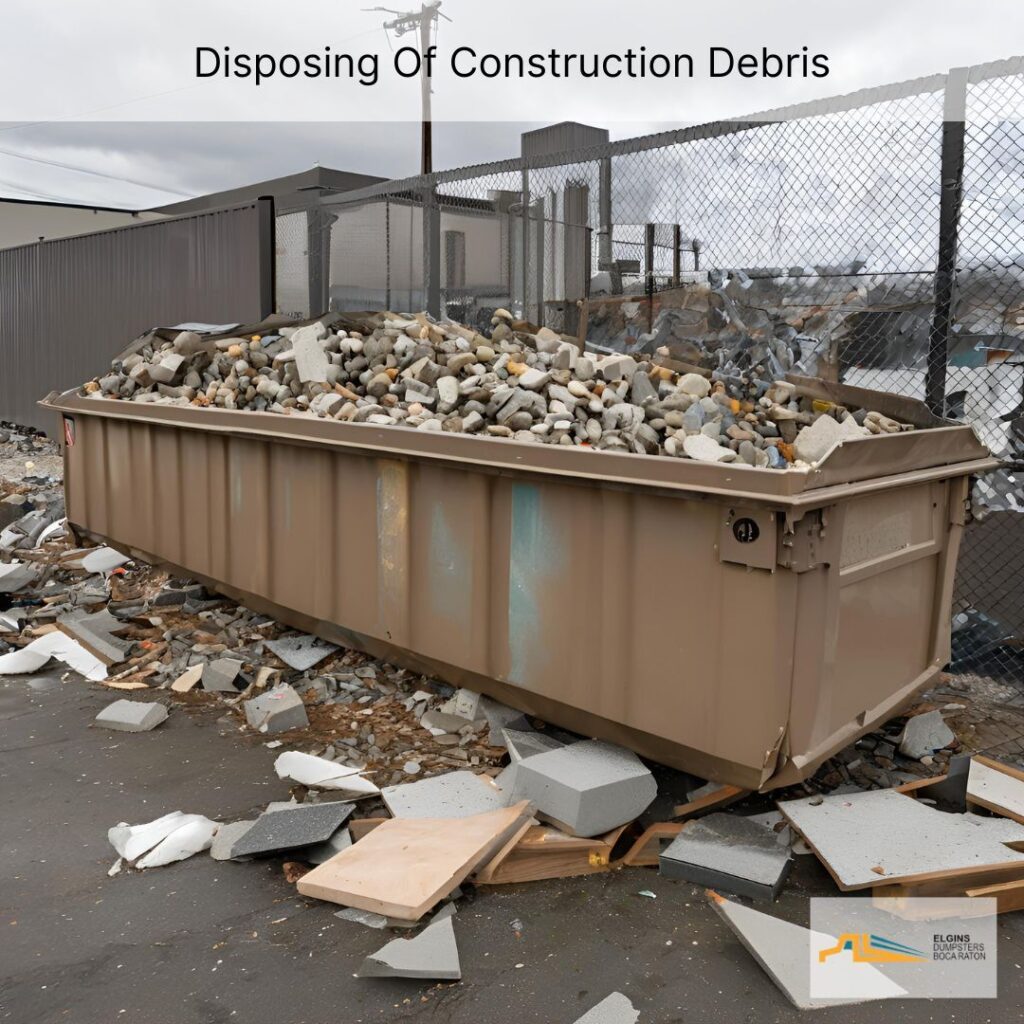 How to Dispose of Construction Debris in Boca Raton